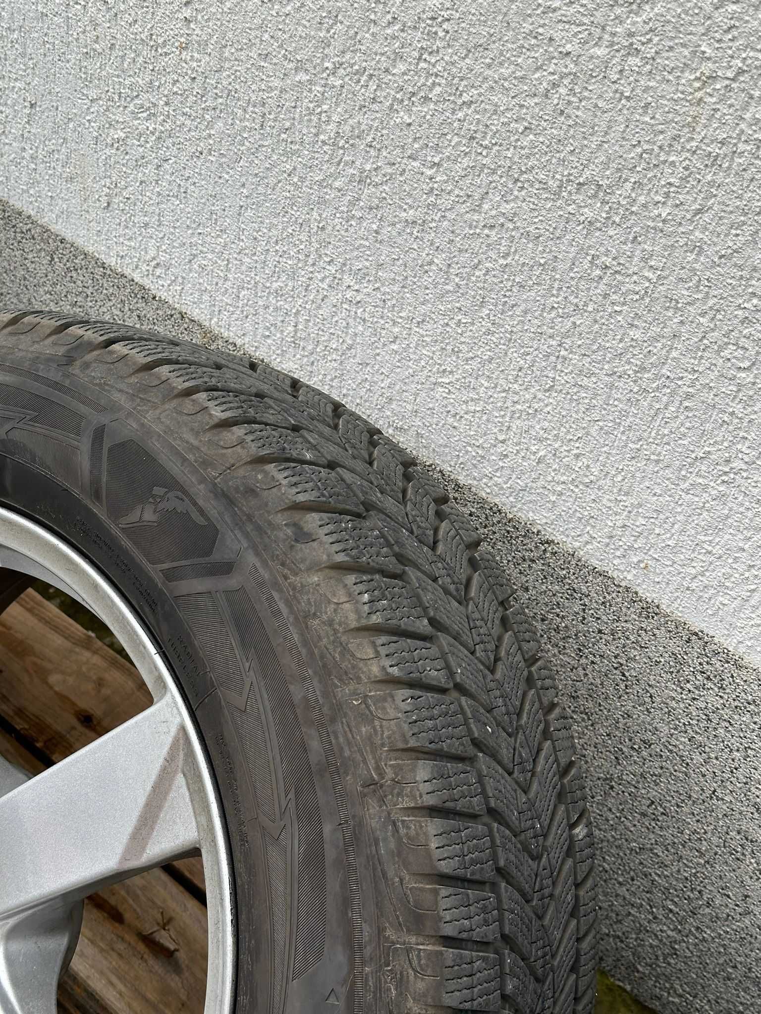 Jante cu senzori de presiune - iarna 215/65 R17 - Tiguan