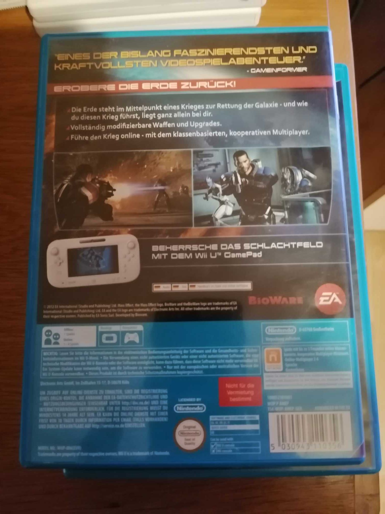 MASS EFFECT 3 Special Edition (Nintendo Wii U/WiiU)
