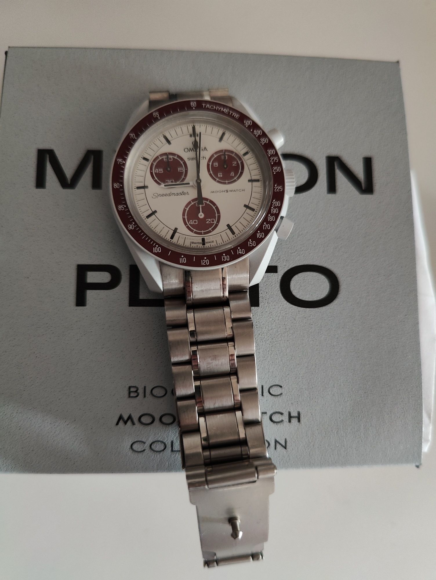 Swatch Omega Pluto original