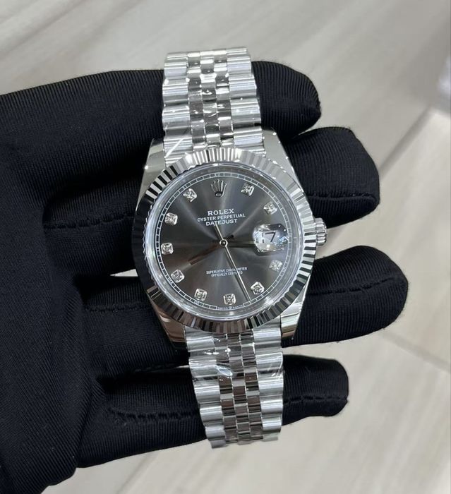 Часы Rolex Datejust 41 Grey Diamond