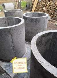 Vand tuburi de beton pentru fantana, cămine la apa sau fose septice