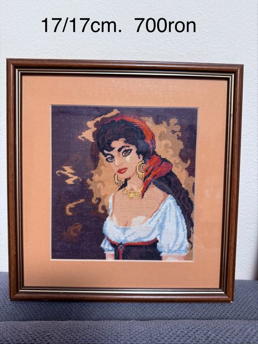 Goblene cusute manual in punct mic