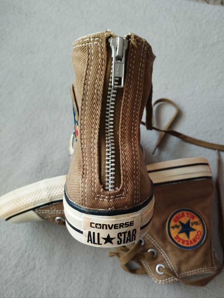 Converse Chuck Taylor all star back zip hi timber măr 40