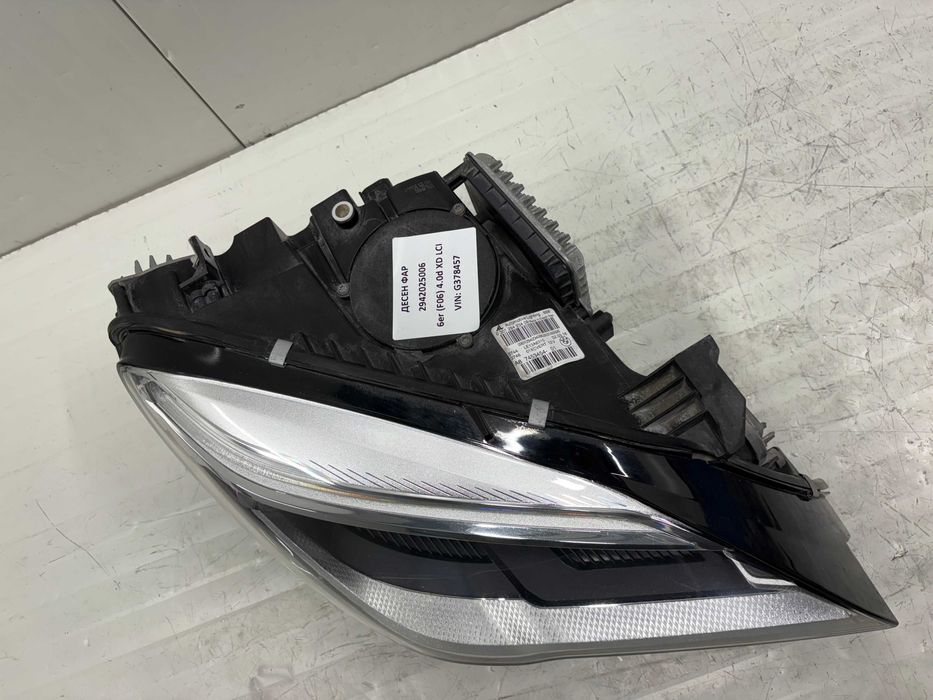 Десен фар Адаптивен Лед БМВ Ф06 Ф12 Ф13 Фейслифт