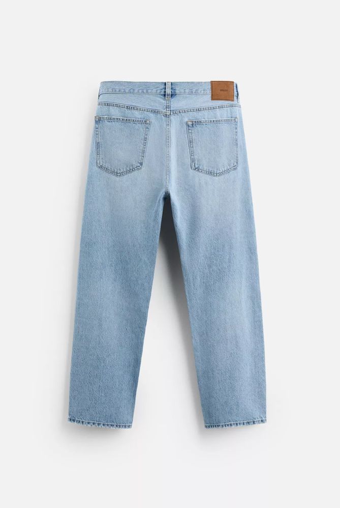 Дънки Zara , мъжки , размер 38 , Regular Straight-Leg Jeans