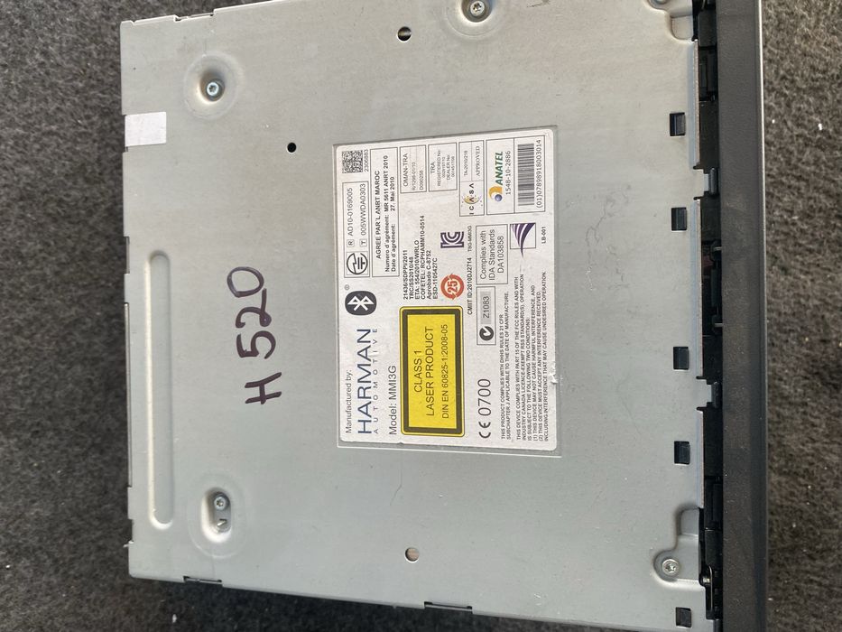 Мултимедия Mmi навигация Dvd Ауди А6 Audi A6 4G C7 4G0035670J ном 520