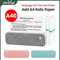 Термален принтер безмастилен Термален принтер PeriPage, преносим, A4