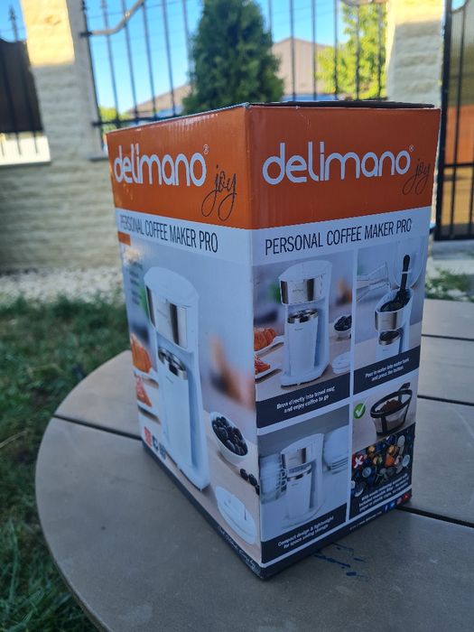 Cafetiera delimano Joy,portabilă, nou!