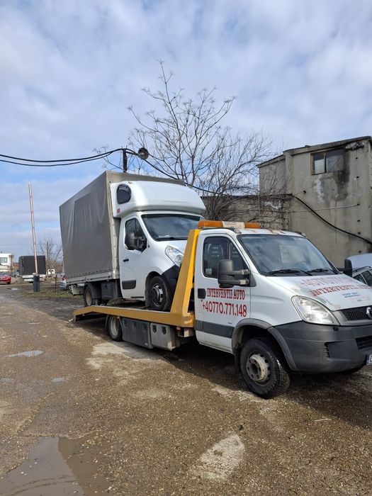 Tractari auto   autoutilitare dube xxl  utilaje Focșani Vrancea e 85