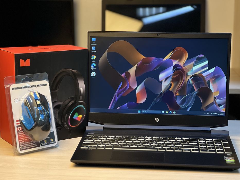 Игровой ноутбук Hp Pavilion Gaming! Ryzen 7/GTX-1650TI/RAM-16gb!