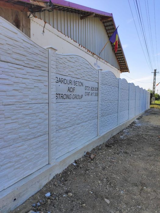 Garduri beton pentru casa și gradina