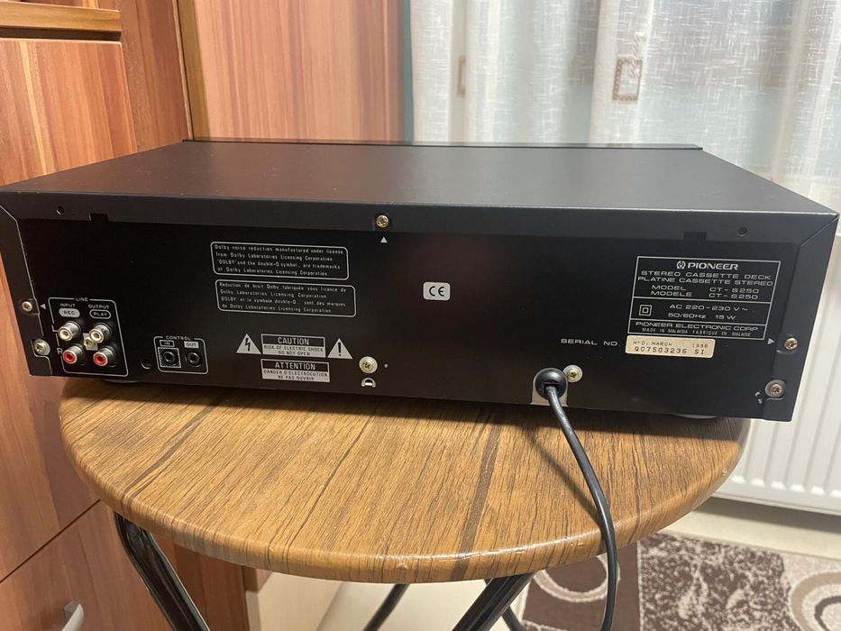 Pioneer CT-S250 Stereo Cassette Deck