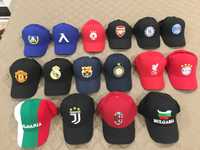 Летни шапки с козирка на различни Футболни отбори 2023