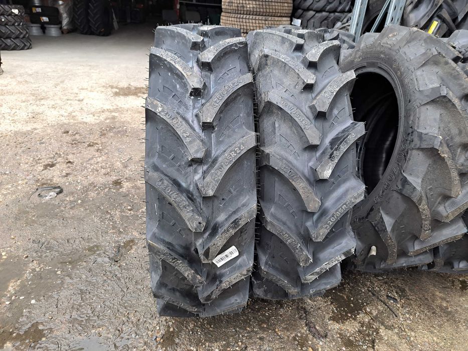 Cauciucuri noi 320/85R24 PETLAS anvelope radiale 12.4R24 TRACTOR