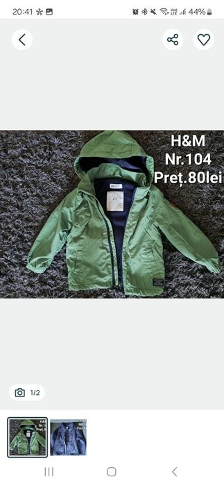 Gecuțe baieti H&M Nr.104