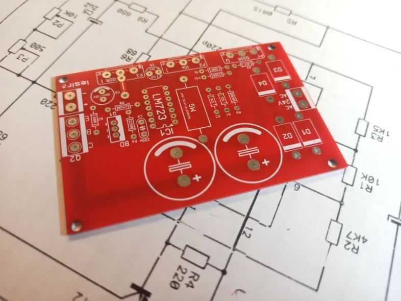 kit sursa de laborator lm723