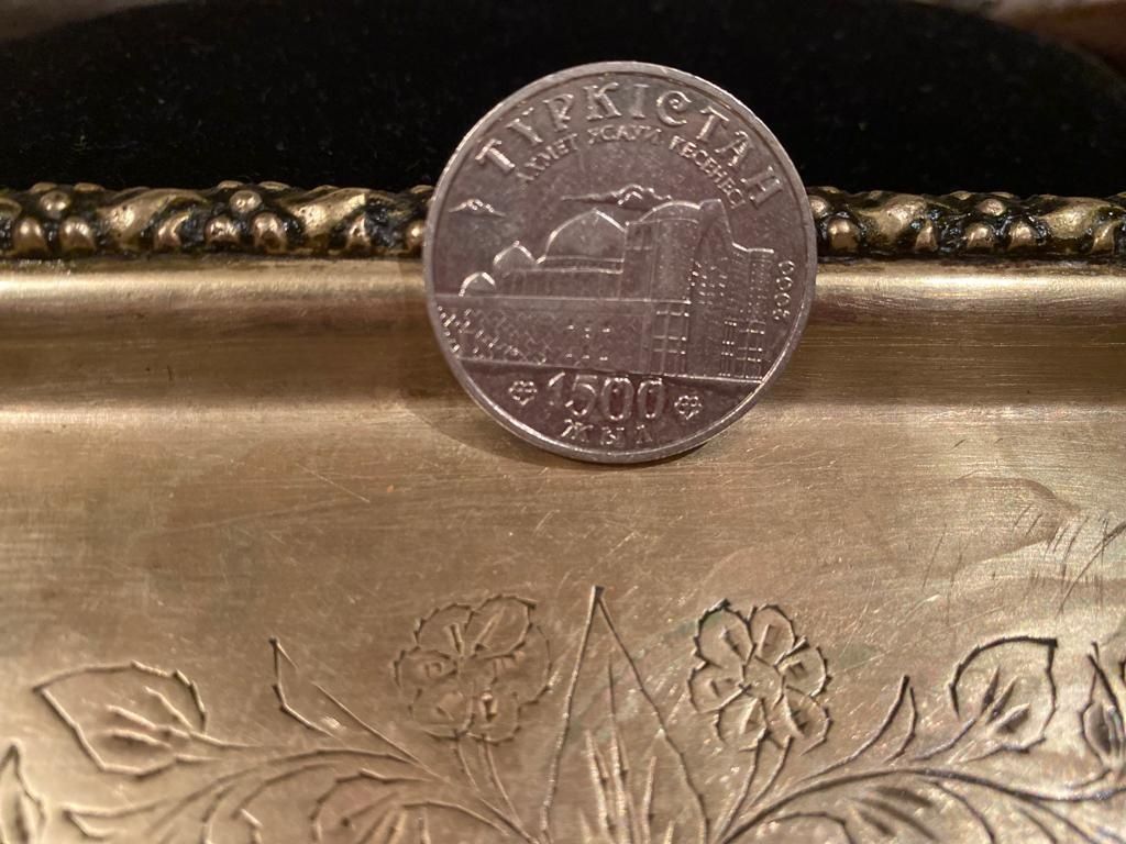 Юбилейная монета 50 тенге "1500 лет Туркестану"