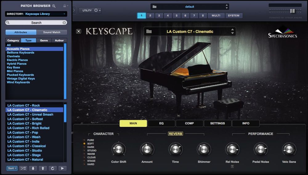 Spectrasonics Keyscape - USB Drive Edition, VST 500 de sunete