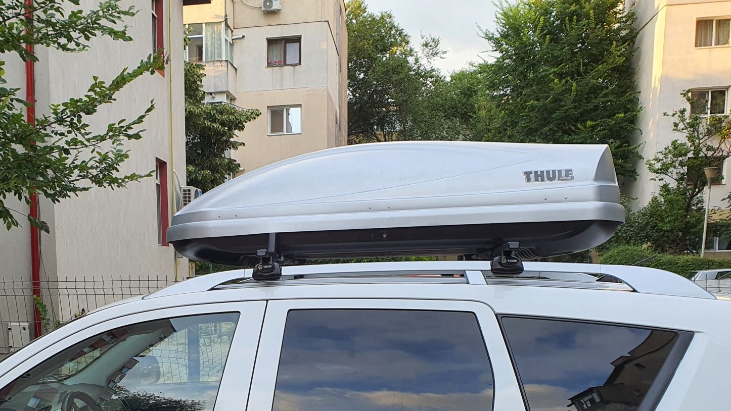Închiriez portbagaj Thule si bare transversale suport Thule