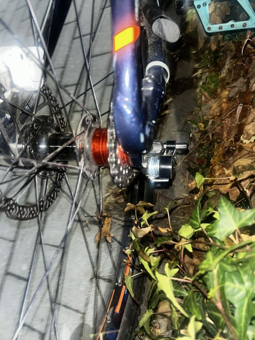 Bicicleta RockRider St 540 S cadru L furca de 120mm doar frana pe spte