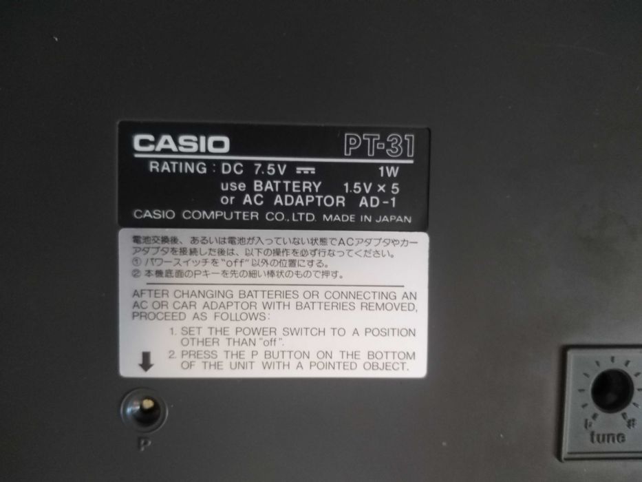 Orga/ Clape Yamaha PSR E303 si Casio PT31