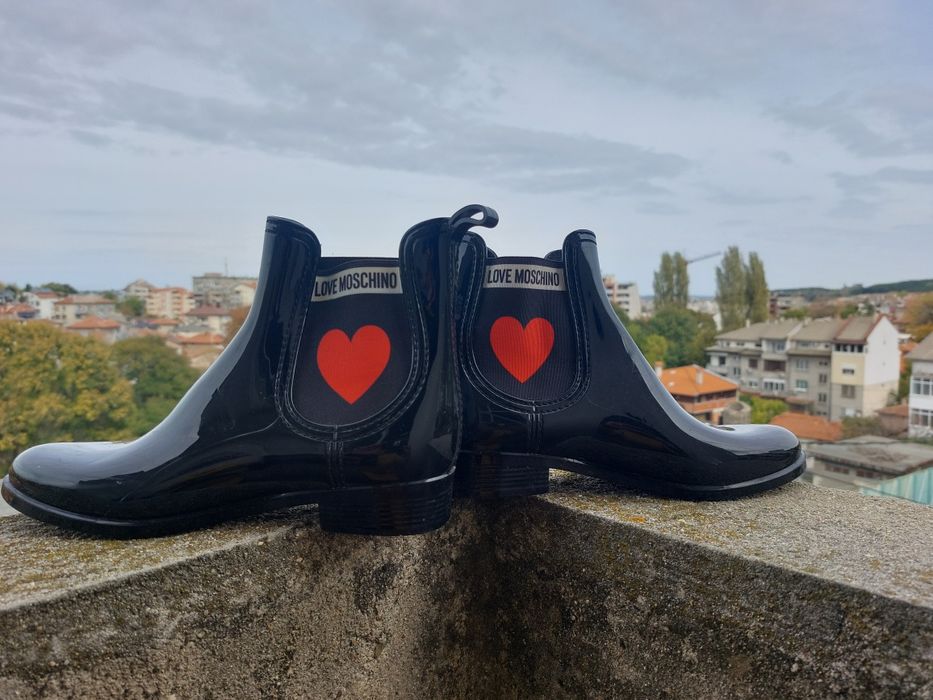 Дамски гумени ботуши love moschino