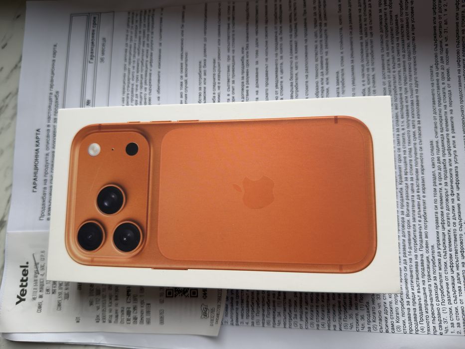 Iphone 17 pro 256 Нов