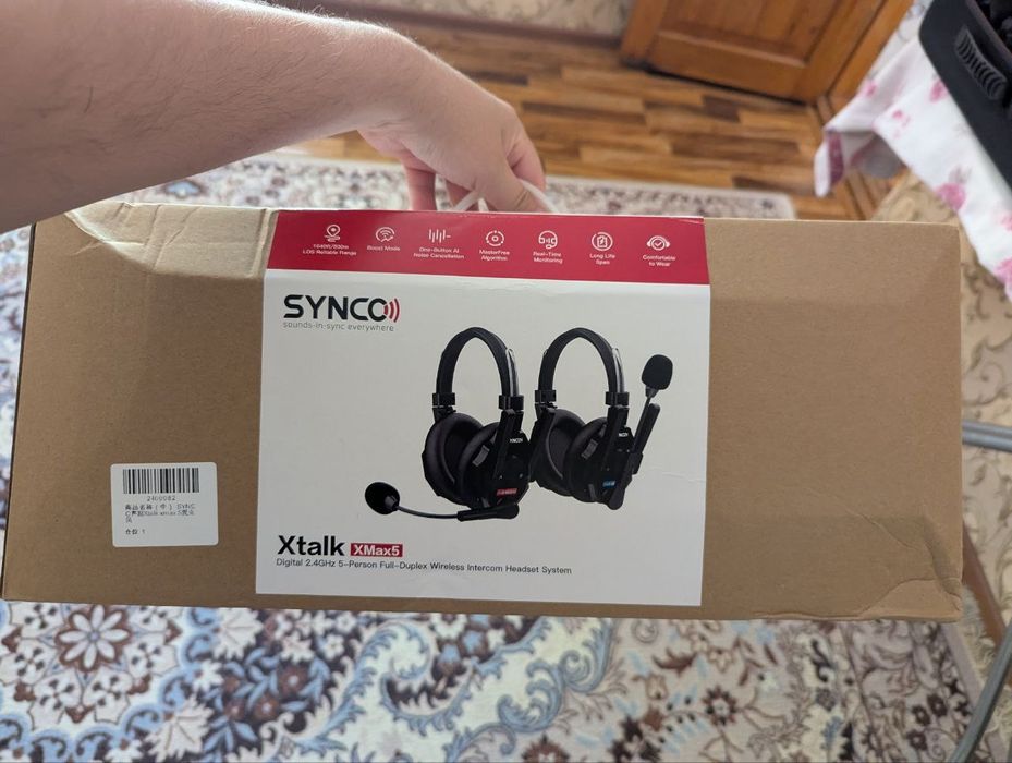 Беспроводные наушники Synco Xtalk Max 5