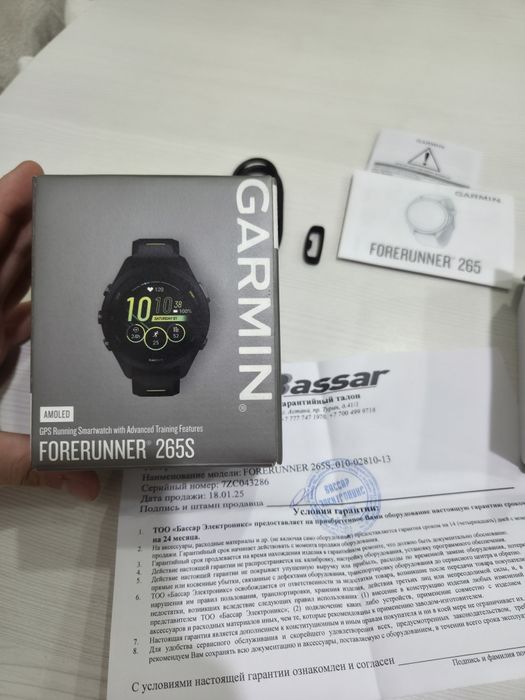 ПРОДАМ СРОЧНО часы GARMIN Forerunner 265 в идеальном состоянии
