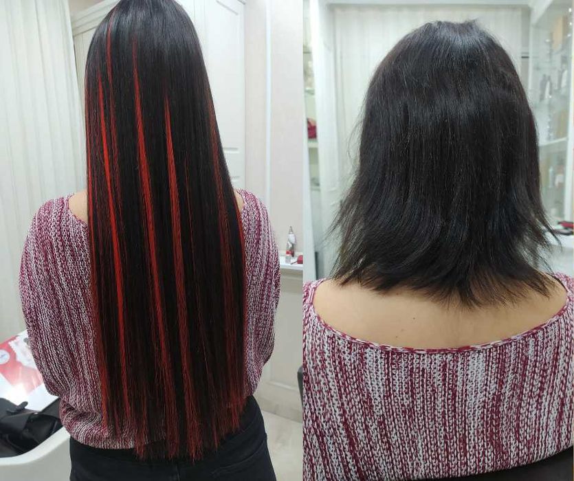 Extensii par natural clasa lux/premium. Сorectare. Demontare.