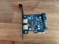 Плата контроллер USB 3.0 PCIe