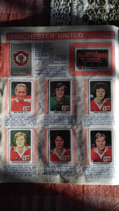 Футболен албум Panini 1979 --"ПРОМОЦИЯ"