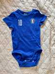 Body băieți H&M, 80 cm – albastru, “Italia 10”