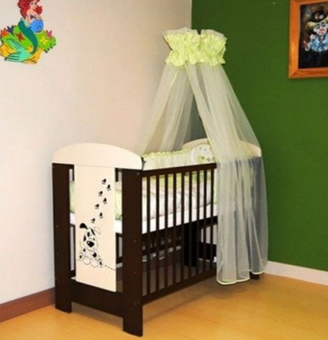 Pătuț copii cu 3 niveluri