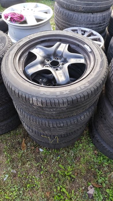 Jante otel opel originale 17 inch anvelope vara 215.50.17 80% profil