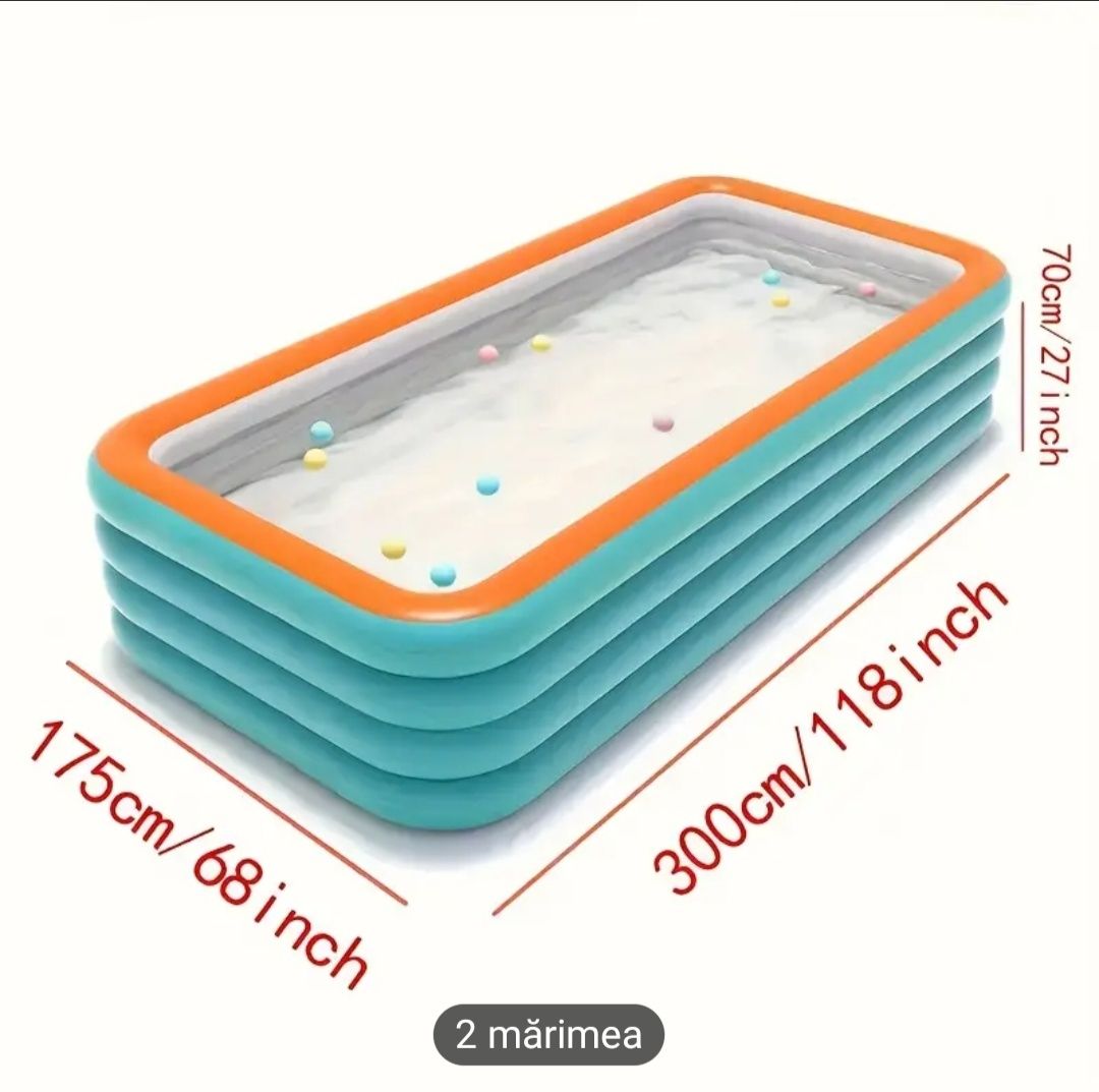 Vând piscina copii/adulti 3 metri lungime