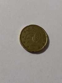 moneda de colectie 20 centi 1999