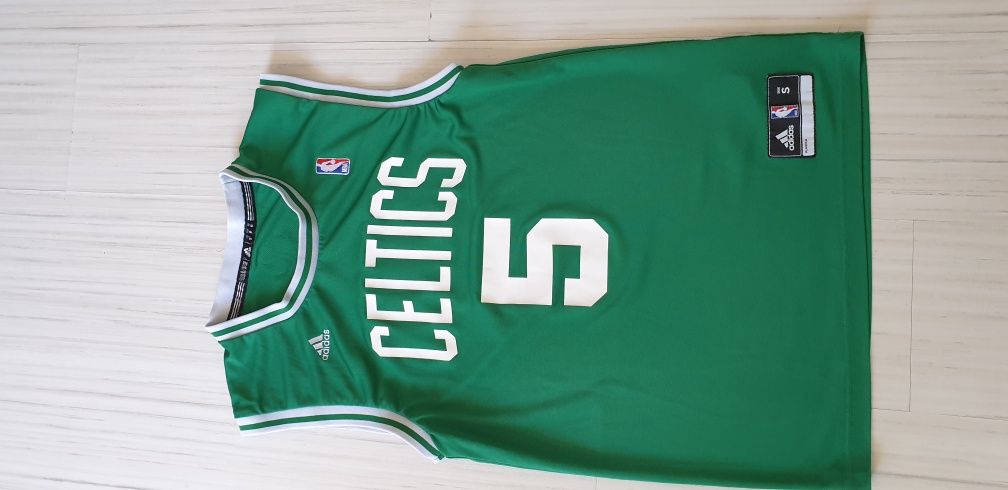 Adidas Boston Celtics Garnett#5 Mens Size S ОРИГИНАЛ! МЪЖКИ ПОТНИК!