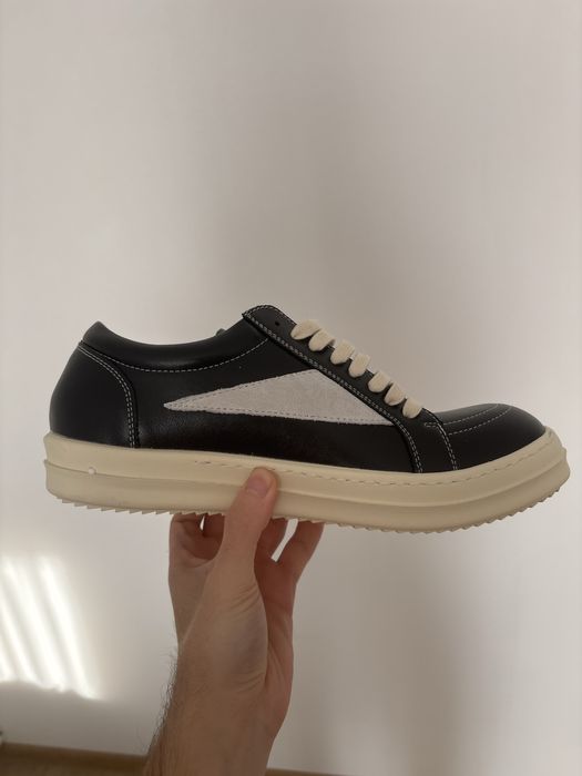 rick owens vans black/negru