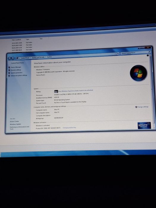 Laptop HP folosit foarte putin