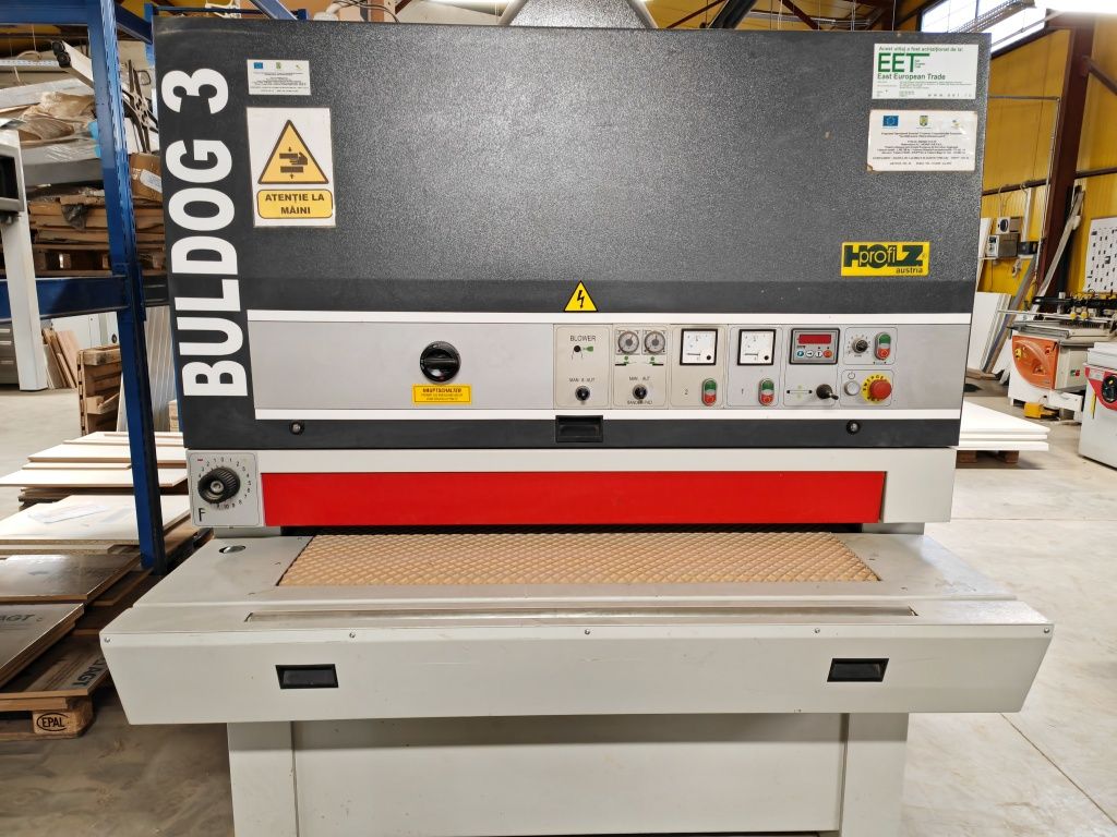 Holzprofi Austria BULDOG 3 1100 RC Masina calibrat si slefuit lemn