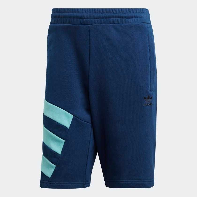 Комплект потник/къси гащи Adidas originals размер S нейви син/резеда