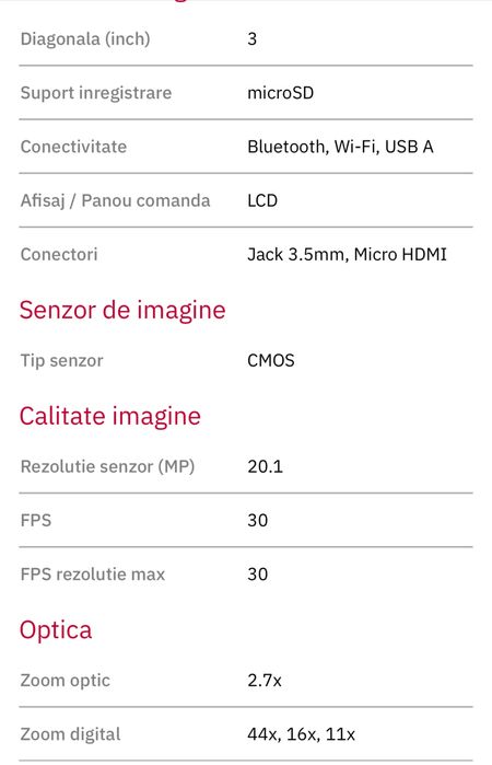 Sony ZV-1, 20 mp, obiectiv ultrawide ULANZI, 2 extra baterii