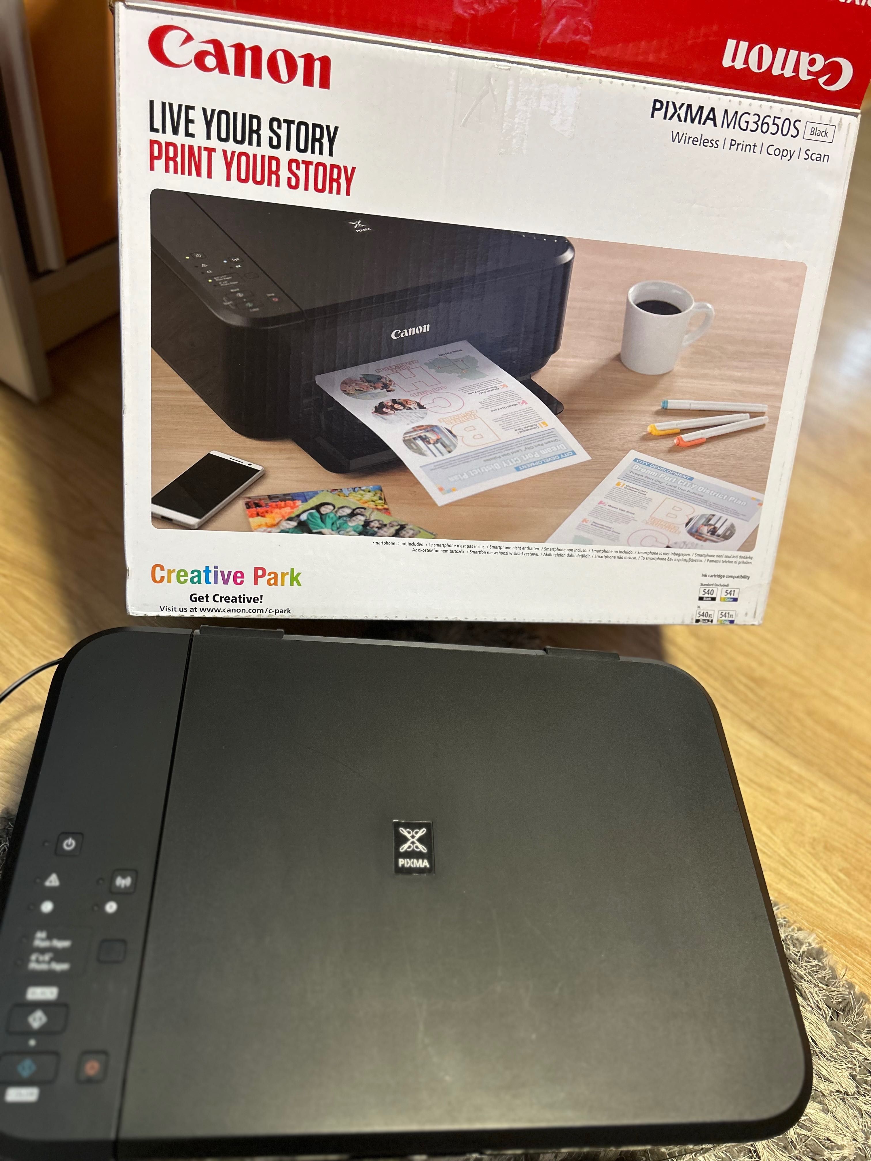 Мултифункционален принтер CANON PIXMA MG3650/S