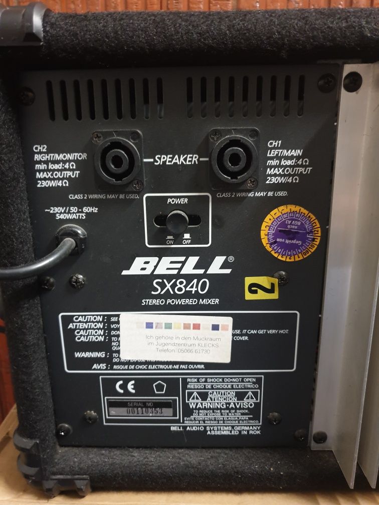 Mixer putere BELL