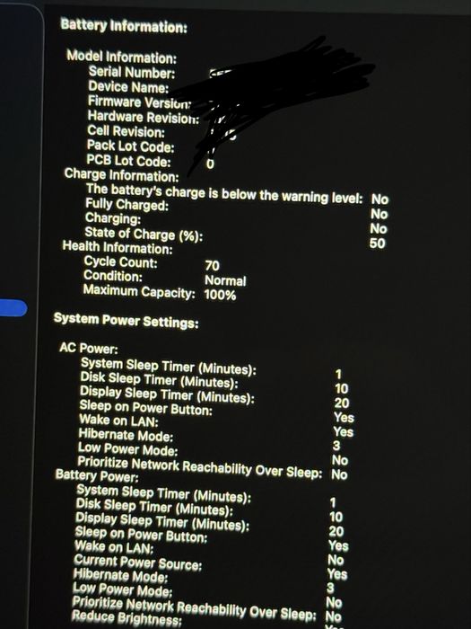 MacBook Air M2 512gb (70 cicluri incarcare)
