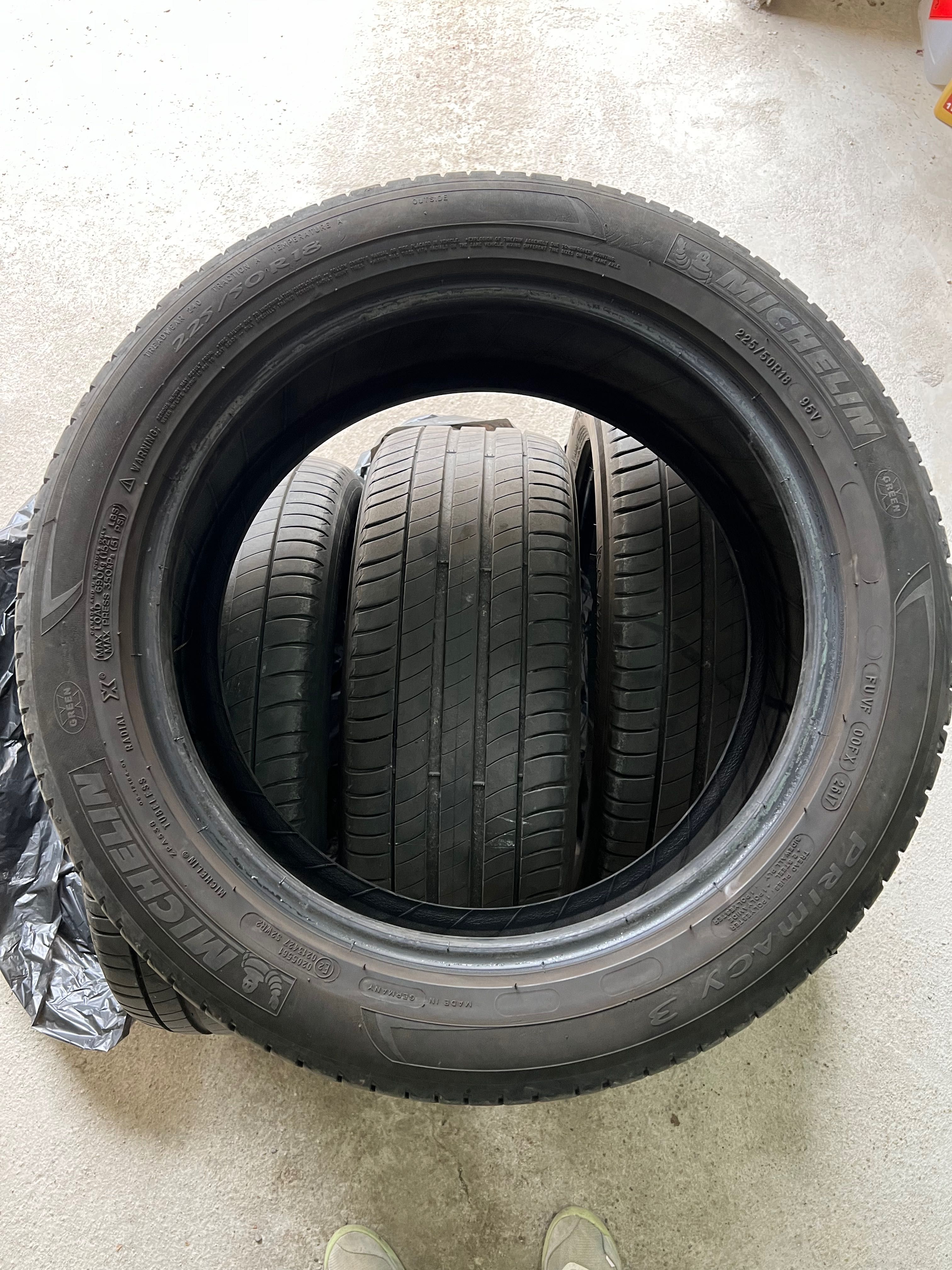 225/50/18 Michelin Primacy 3