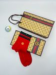 Оригинальны носки от Премиум бренда Gucci  в подарочной коробке.