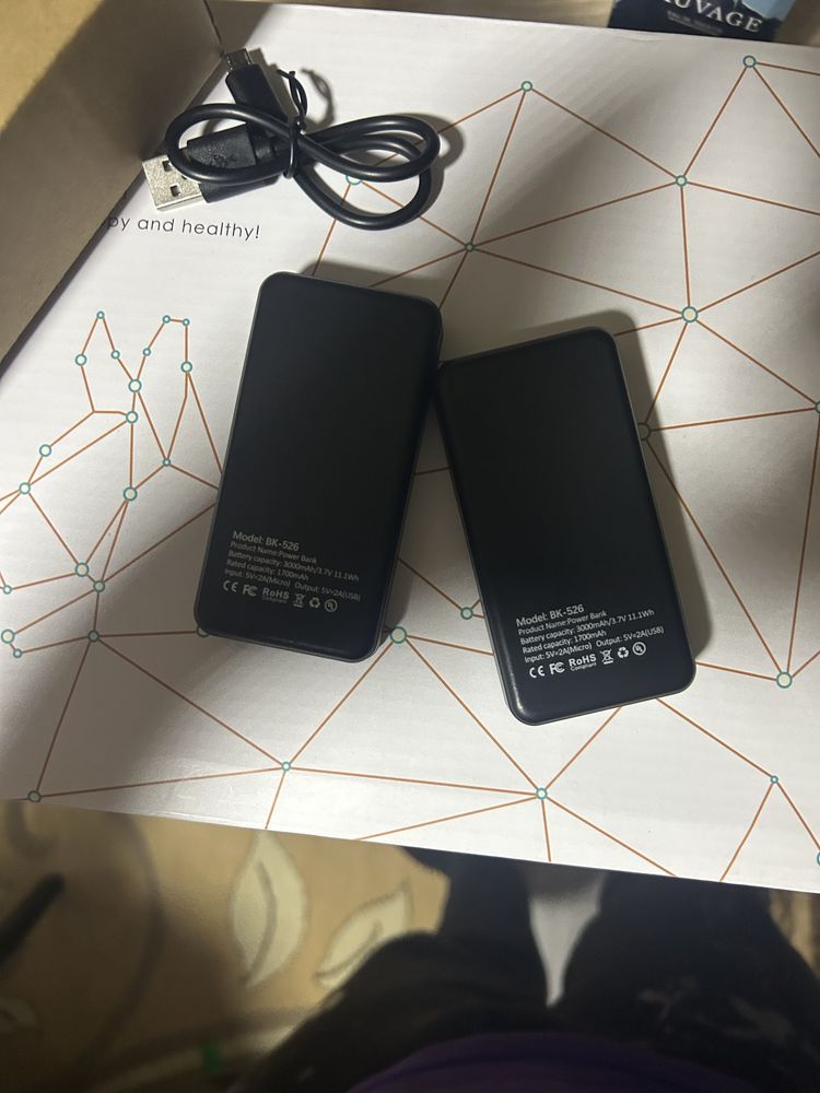 Vand power bank 5000mAH