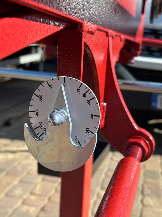 Abkant Mașină de îndoit tablă 2m RED, îndoire din trei părți, ignifugă